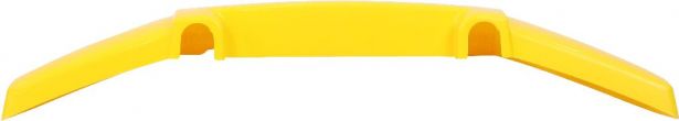 Bumper - Deco Plate, Yellow, CF Moto, CF188, 500cc CF188 - PBC9749FF1