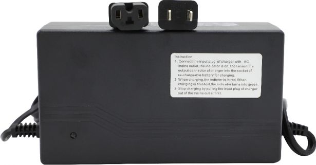 Charger - 72V, 2.5A, T-Prong Plug with C13, Lithium - CHG7225TLF1