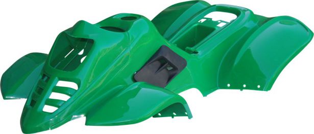 Plastic Set - 50cc to 125cc, ATV, Green, Racing Style - 70A7130GN - PBC589F1