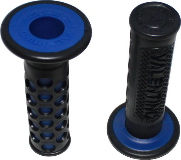 Throttle Grips - Valentino, Blue - 70D1840BU - PBC2752F1