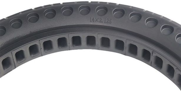Tire - 14x2.125, Bihoneycomb, Solid, Rim Groove Width 29mm - PBC40K1421F1