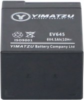 Battery - EV645, 6V 4.5AH, Yimatzu, T1 Terminals - BATEV060045T1 - PBC99EF1