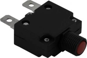 Circuit Breaker - Push Button, 10A, ST-1, 125/250VAC, 32VDC - 60A9510 - PBC2118F1