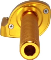 Throttle Lever - Twist Grip, CNC, 90cc to 250cc, Dirt Bike, Yimatzu Brand, Gold - 70A3250GD - PBC2789F1