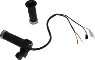 Throttle Lever - Twist Grip, Electric Scooter, 350W, 500W, 800W, 1000W (Set) - 70C3200 - PBC1981F1