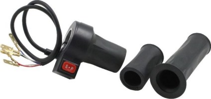 Hand Throttle - Twist Grip, Electric Scooter, 350W, 500W, 800W with Button(Set) - 70C3211 - PBC3005EF1