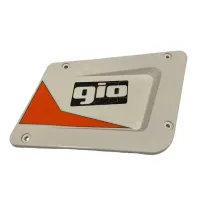 GT125 2024 Red Rear left cover