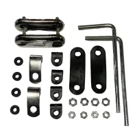 Hardware kit for windshield