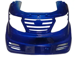 Blue Front Bumper